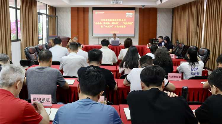 集團公司召開“去庫存、降風險、調結構”、 “減負降債”暨“雙過半”工作專題會