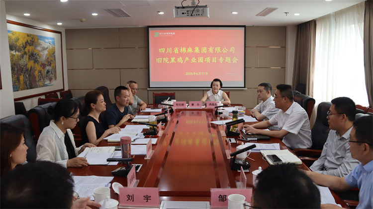 集團(tuán)公司召開(kāi)舊院黑雞產(chǎn)業(yè)園項(xiàng)目專題會(huì)